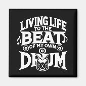 Trommelschlag Magnet (Vorne)