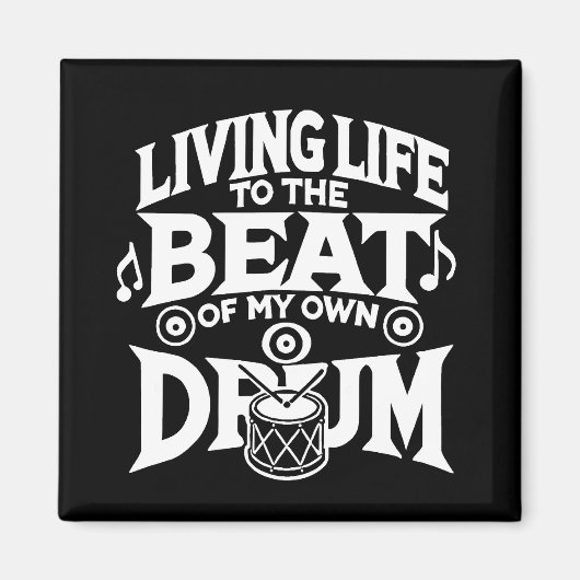 Trommelschlag Magnet (Vorne)