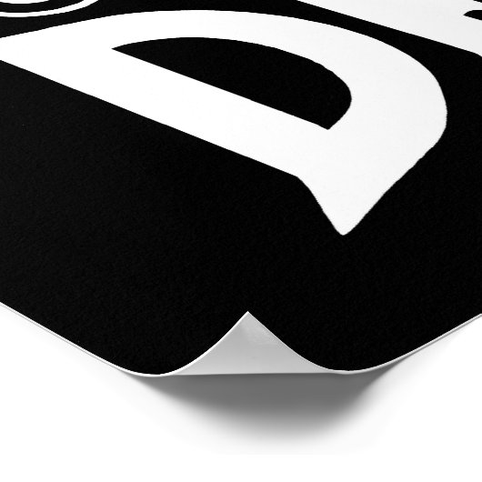 Trommelschlag Poster (Ecke)