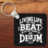 Trommelschlag Schlüsselanhänger (Vorderseite)