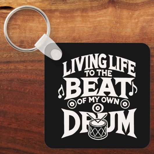 Trommelschlag Schlüsselanhänger (Vorderseite)