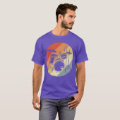 Trommelset Retro-Freund T-Shirt (Vorne ganz)