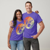Trommelset Retro-Freund T-Shirt (Unisex)