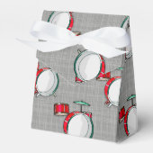TrommelSet; Rote Trommeln Geschenkschachtel (Vorderseite)