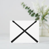 Trommelstifte Postkarte (Stehend Vorderseite)