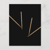 Trommelstifte Postkarte (Vorderseite)