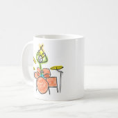 Trommelstockmann Kaffeetasse (Vorderseite Links)