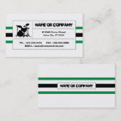 Trommelstreifen Visitenkarte (Vorne/Hinten)