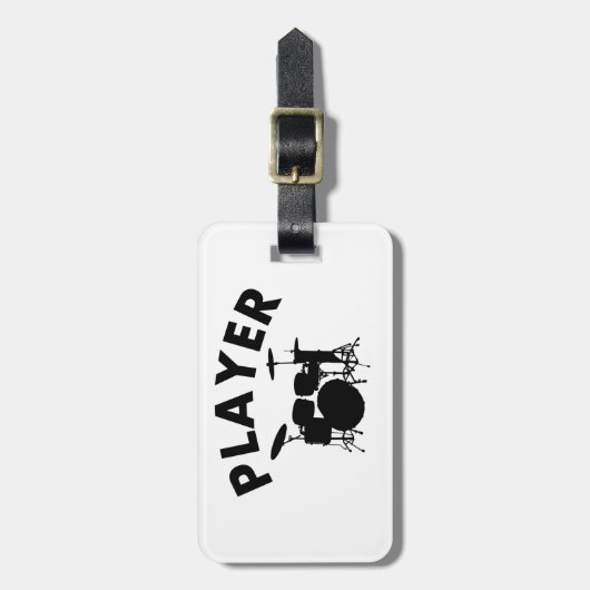 Trommelvektorentwürfe Gepäckanhänger (Vorderseite vertikal)