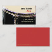 Trommeschalterkarte Visitenkarte (Vorne/Hinten)