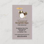 Trommeschalterkarte Visitenkarte (Vorderseite)