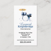 Trommeschalterkarte Visitenkarte (Vorderseite)