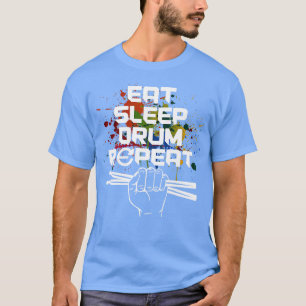 Trommler Drumsticks Musik Geschenk Trommeln T-Shirt