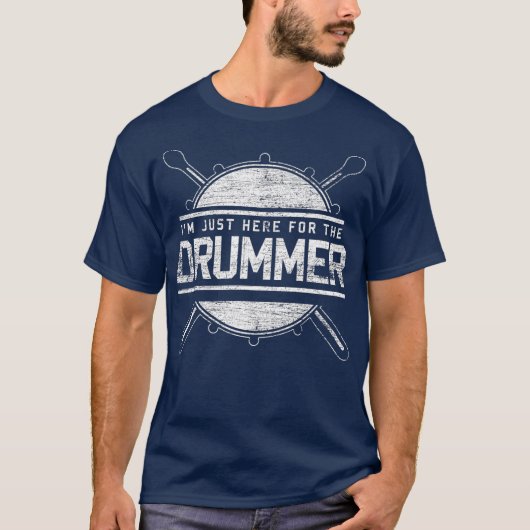 Trommler-Geschenke sind nur hier für Drummer-Drums T-Shirt (Vorderseite)