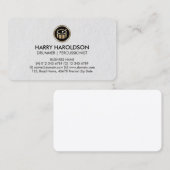 Trommler Percussionist Premium BusinessCard Visitenkarte (Vorne/Hinten)