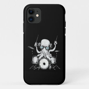 Trommlerband "Octopus Playing Drum Drum Player Dru Case-Mate iPhone Hülle