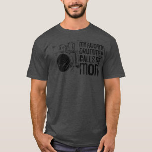 Trommlerin Schlagzeug-Set Vintage Mein Lieblings-S T-Shirt
