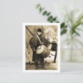 Trommlerjunge Postkarte (Stehend Vorderseite)