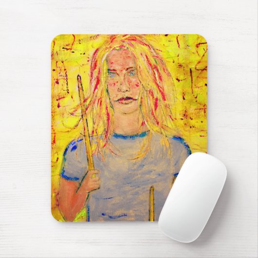 Trommlerrocken Mousepad (Mit Mouse)