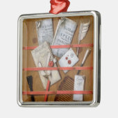 Trompe - L ' oeil, 1702 Silbernes Ornament (Links)