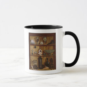 Trompe - L ' oeil mit einer Statuette von Herkules Tasse