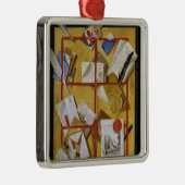 Trompe - L ' oeil Ornament Aus Metall (Rechts)