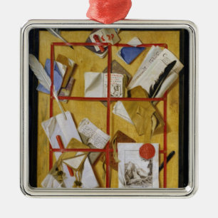 Trompe - L ' oeil Ornament Aus Metall