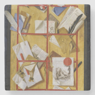 Trompe - L ' oeil Steinuntersetzer