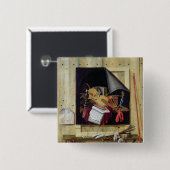 Trompe - L ' oeil Stillleben, 1665 Button (Vorne & Hinten)