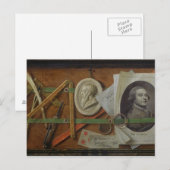 Trompe l'Oeil, 1785 Postkarte (Vorne/Hinten)