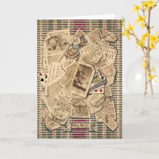 Trompe l'oeil | Adriaan Doesjan Karte (Gelbe Blume)