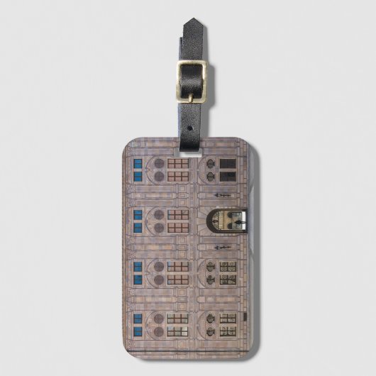 Trompe-L'oeil Deutschland Gepäckanhänger (Vorderseite Vertikal)