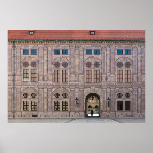 Trompe l'oeil Deutschland Poster (Vorne)