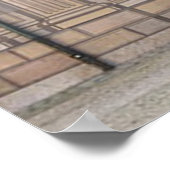 Trompe l'oeil Deutschland Poster (Ecke)