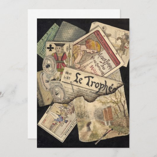 Trompe l'oeil | E. Delcroix (Vorne/Hinten)