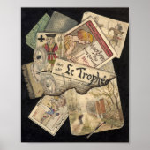Trompe l'oeil | E. Delcroix Poster (Vorne)