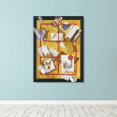 Trompe l'Oeil Leinwanddruck (Insitu (Holzboden))