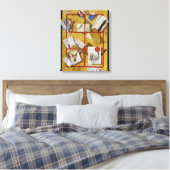Trompe l'Oeil Leinwanddruck (Insitu (Schlafzimmer))