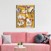 Trompe l'Oeil Leinwanddruck (Insitu (Wohnzimmer))