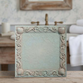 Trompe L'oeil Marine Life Shell Border 1 ID1190e Fliese