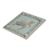 Trompe L'oeil Meeresleben Schildkröte ID1190i Fliese (Seite)