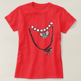 Trompe L'oeil Necklaces T - Shirt