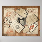 Trompe l'oeil | Piere De Hoop Poster (Vorne)