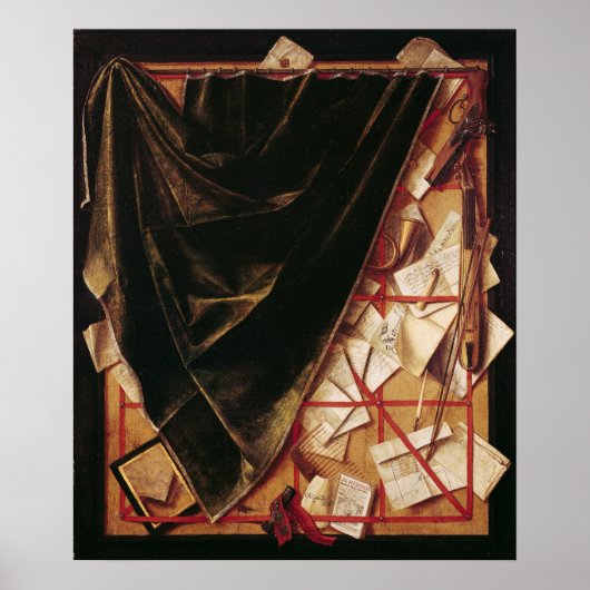 Trompe l'Oeil Poster (Vorne)