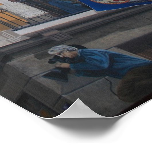 Trompe L'oeil Poster (Ecke)