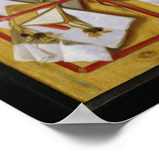 Trompe l'Oeil Poster (Ecke)