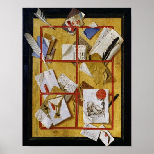 Trompe l'Oeil Poster (Vorne)