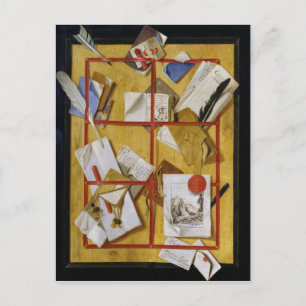 Trompe l'Oeil Postkarte