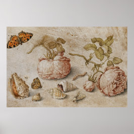 Trompe l'oeil Still Life - Jan van Kessel der Älte Poster