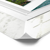 Trompe l'oeil Wasserfall Fake Ansicht Poster (Ecke)